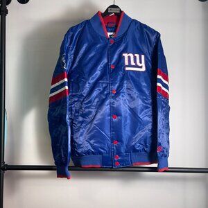 Starter New York Giants Satin Jacket size L